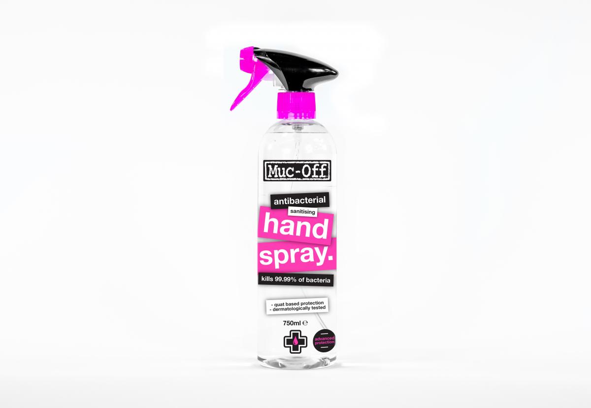 Muc-off Antibacterial sanitising handspray 750 ml