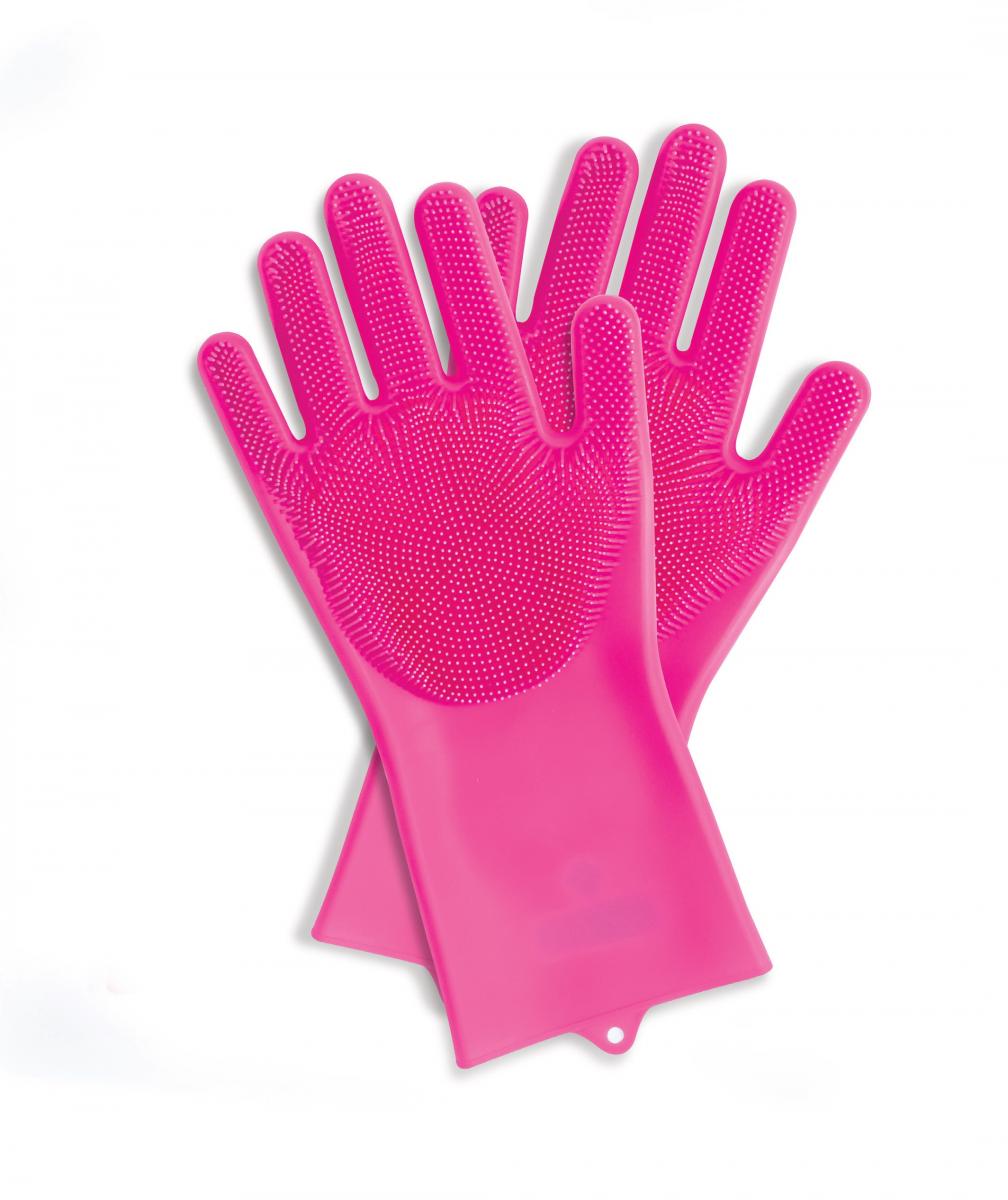 Muc-Off Deep Scrubber Gloves PINK L