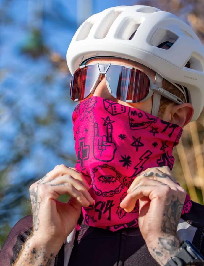 Lightweight Neck Gaiter - Pink Punk