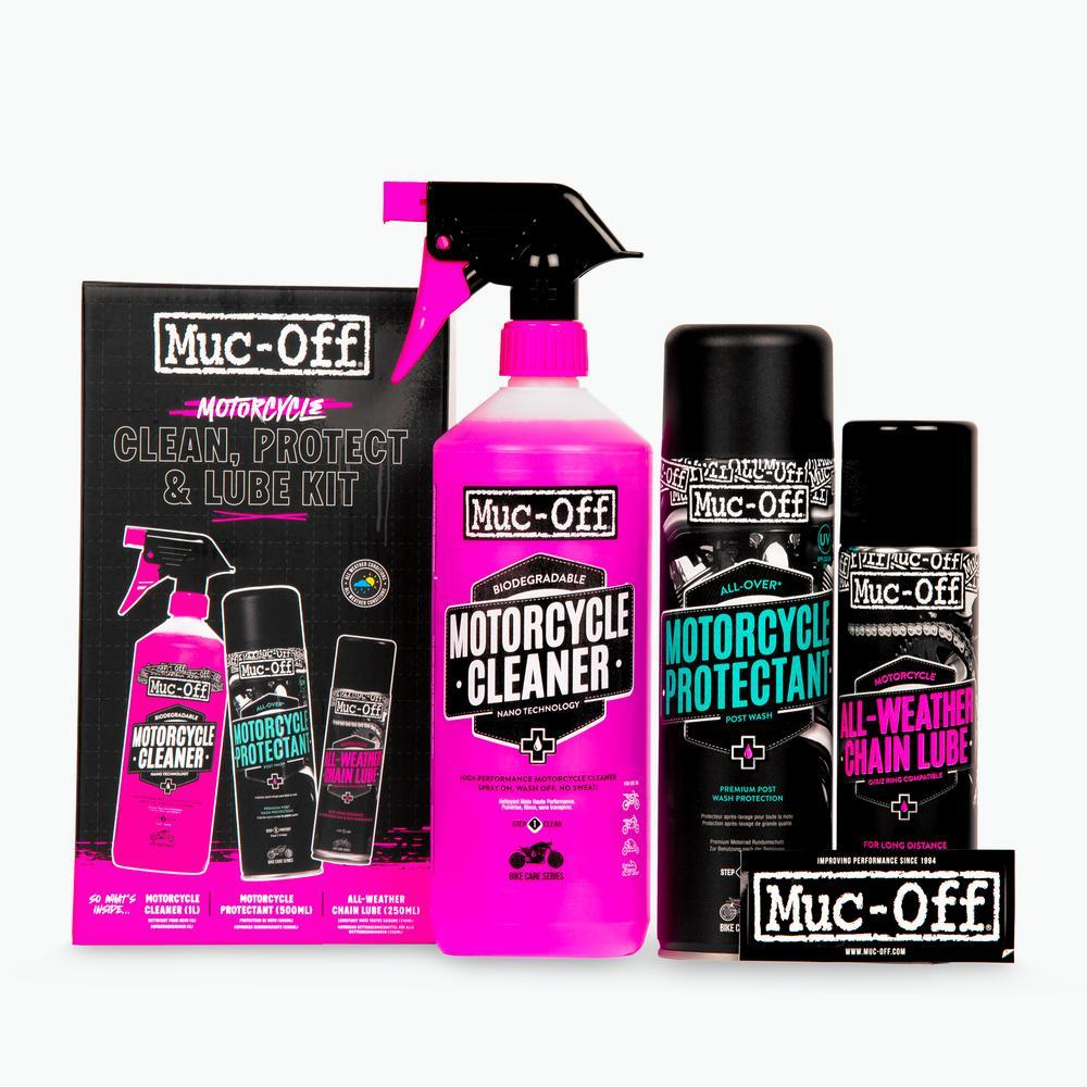 Muc-Off Motorcycle Clean Protect  Lube Kit