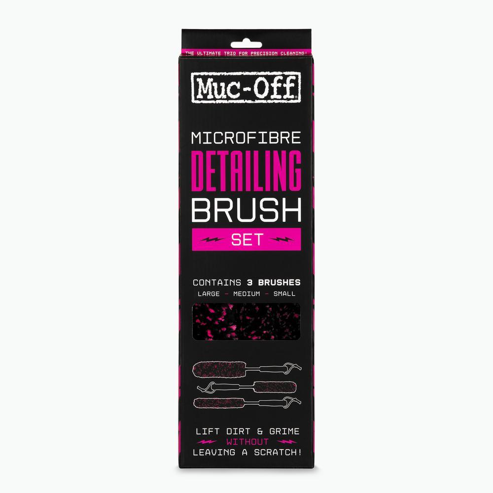 Muc-Off Microfibre Brush Kit set of 3